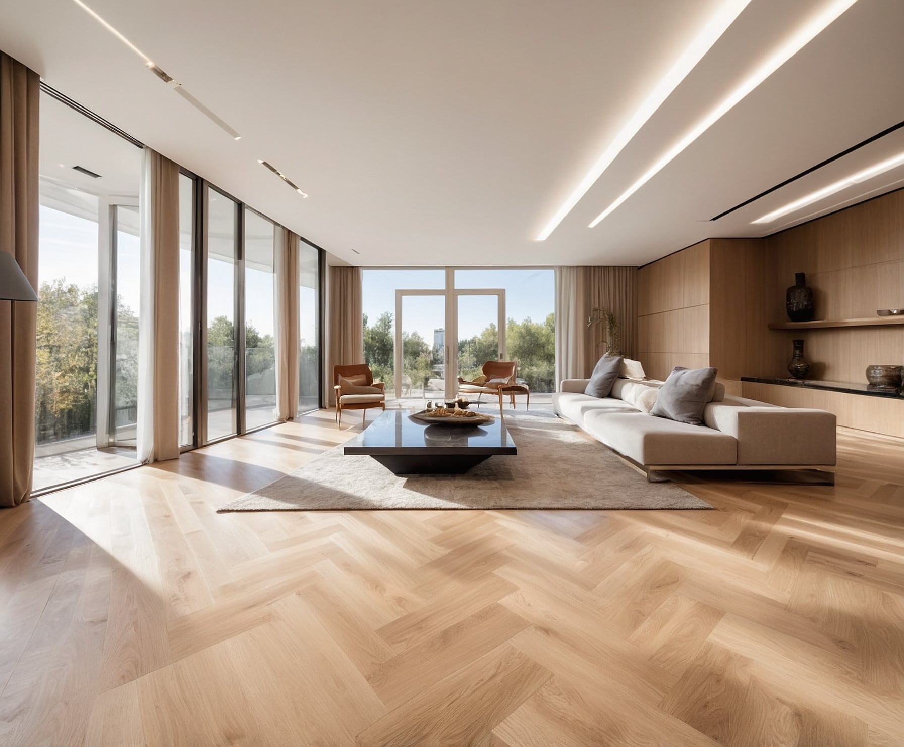 Instalación parquet roble vivienda premium Madrid